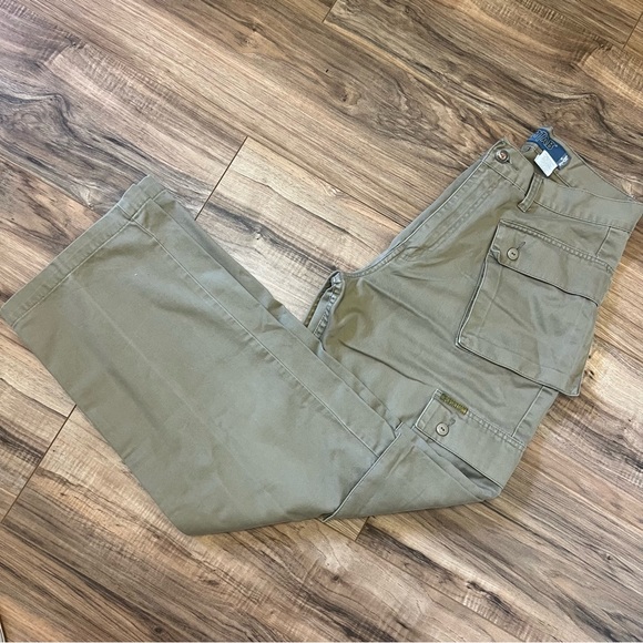 Vintage Levi’s Silvertab Baggy Khaki Cargo Pants Sz 31x 32